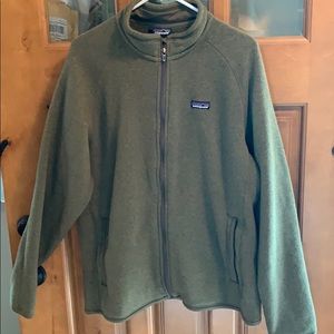 Patagonia men’s better sweater full zip XL